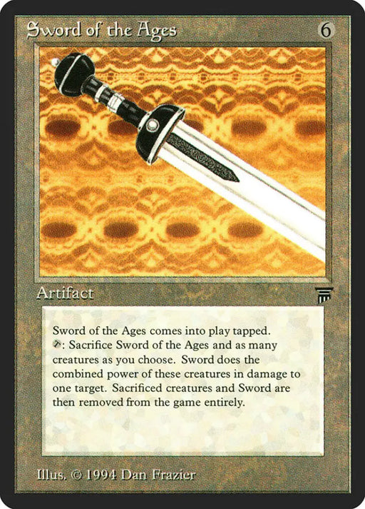 Sword of the Ages [Legends] - MTG Single