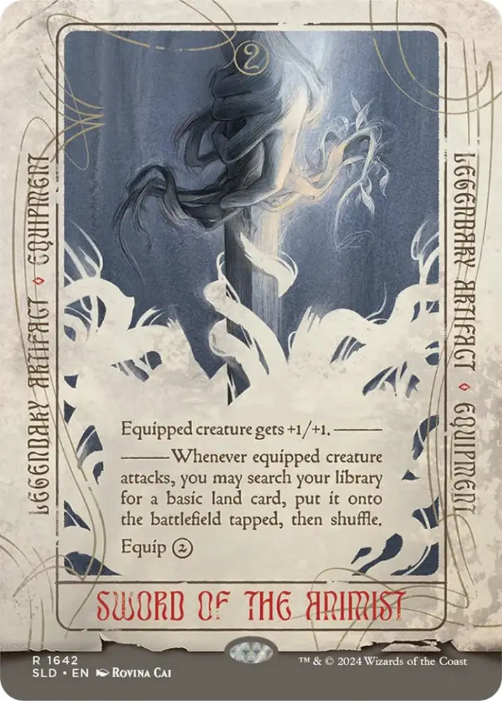 Sword of the Animist (Rainbow Foil) [Secret Lair Drop Series] - MTG Single