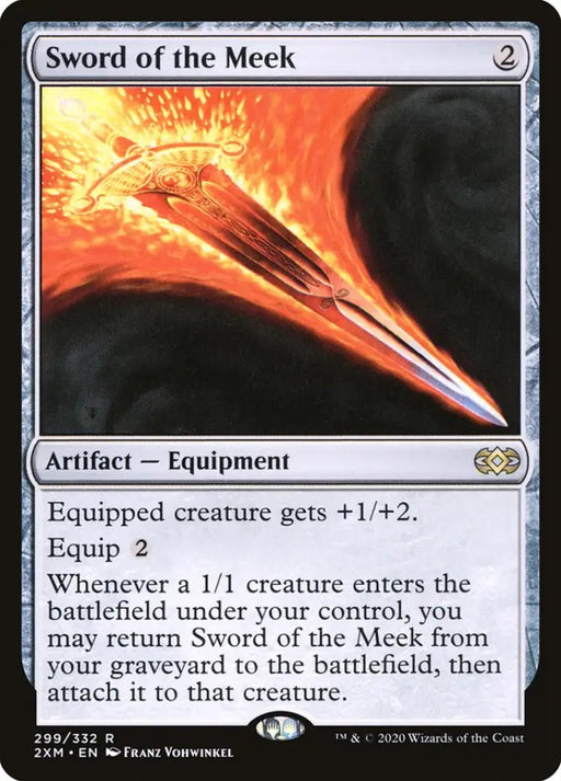 Sword of the Meek [Double Masters] - MTG Single