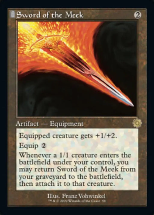 Sword of the Meek (Retro) [The Brothers’ War Retro Artifacts] - MTG Single