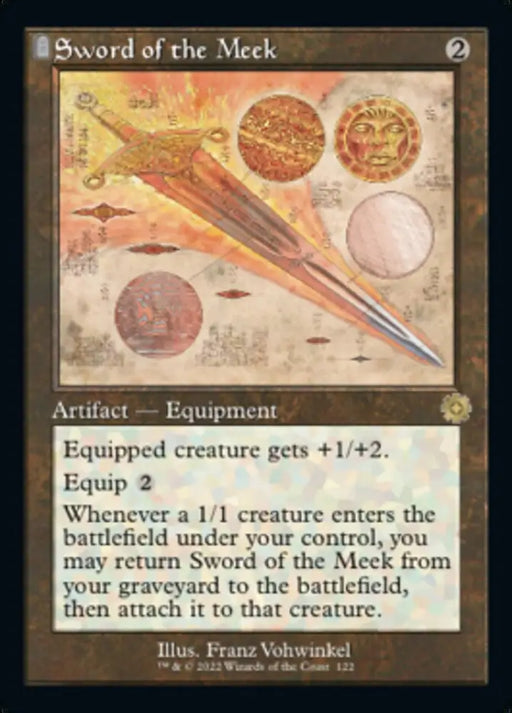 Sword of the Meek (Retro Schematic) [The Brothers’ War Retro Artifacts] - MTG Single