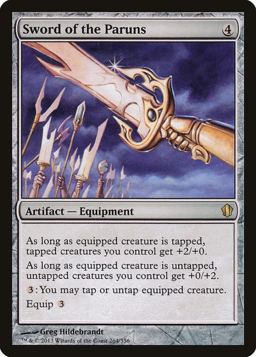 Sword of the Paruns [Commander 2013] - MTG Single
