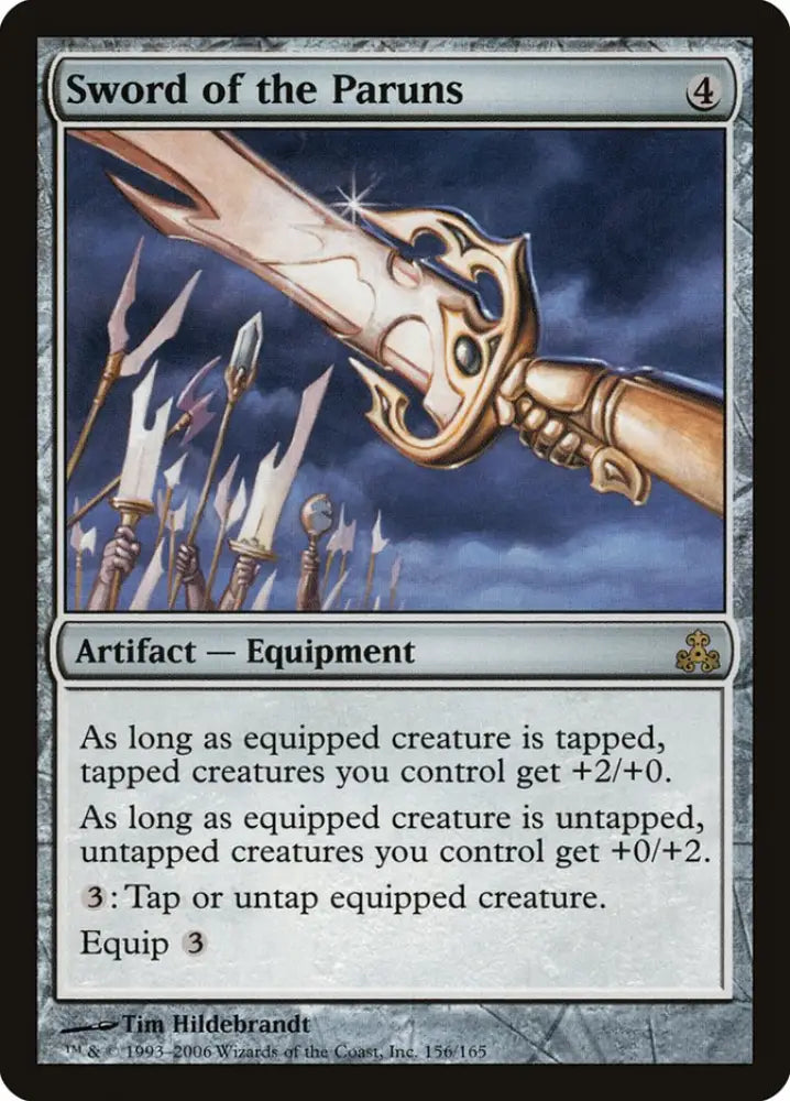 Sword of the Paruns [Guildpact] - MTG Single