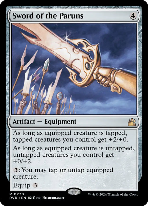 Sword of the Paruns [Ravnica Remastered] - MTG Single