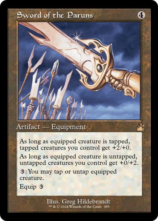 Sword of the Paruns (Retro Frame) [Ravnica Remastered] - MTG Single