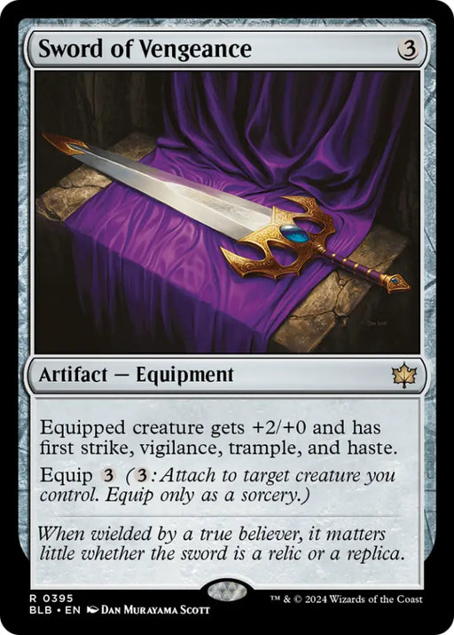 Sword of Vengeance [Bloomburrow] - MTG Single