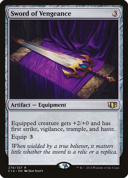 Sword of Vengeance [Commander 2014] - MTG Single