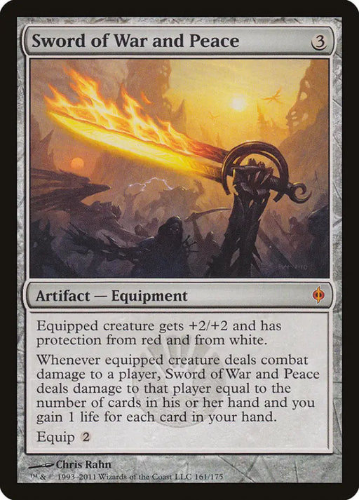 Sword of War and Peace [New Phyrexia] - MTG Single