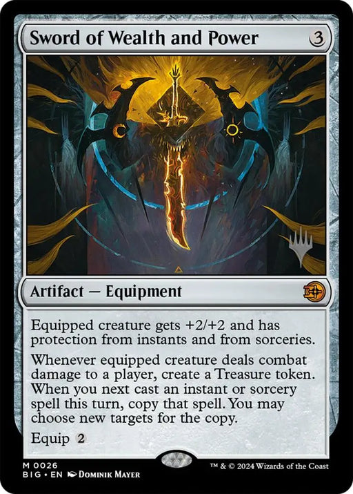 Sword of Wealth and Power (26) [Lorwyn Eclipsed Promos]