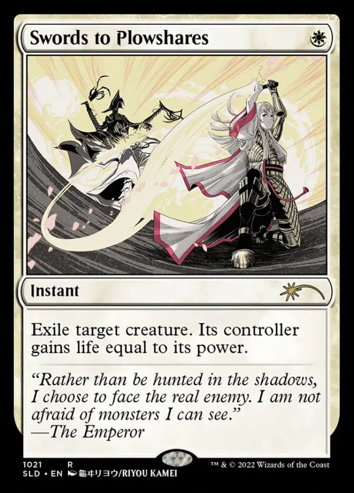 Swords to Plowshares (1021) [Secret Lair Drop Series] - MTG Single