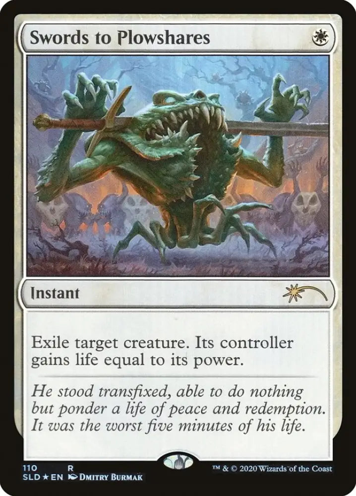 Swords to Plowshares (110) [Secret Lair Drop Series] - MTG Single