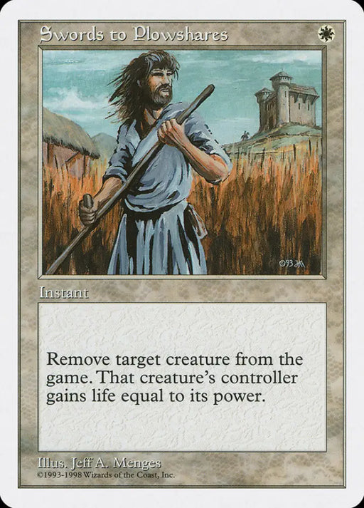 Swords to Plowshares [Anthologies] - MTG Single