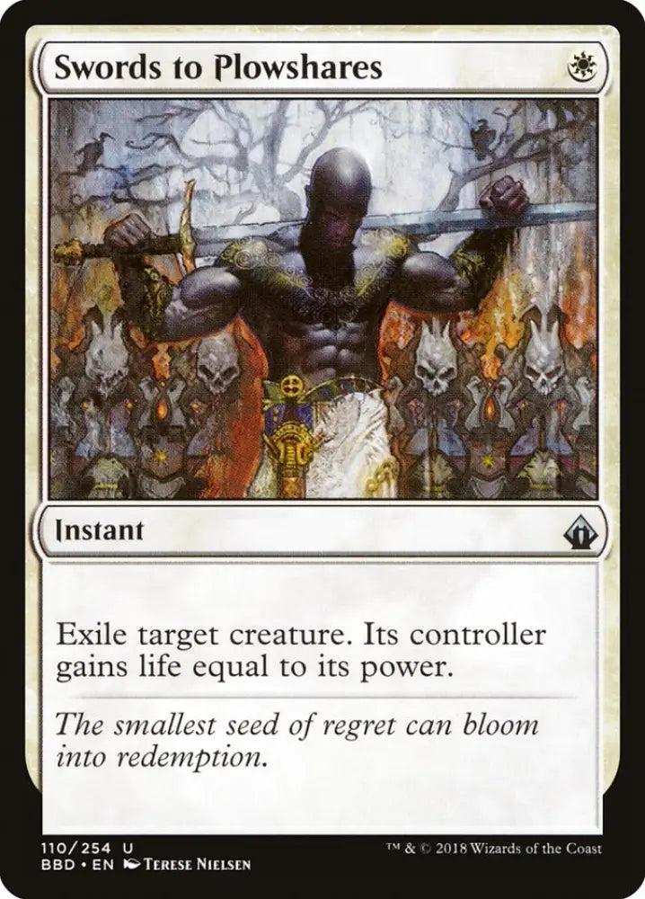 Swords to Plowshares [Battlebond] - MTG Single