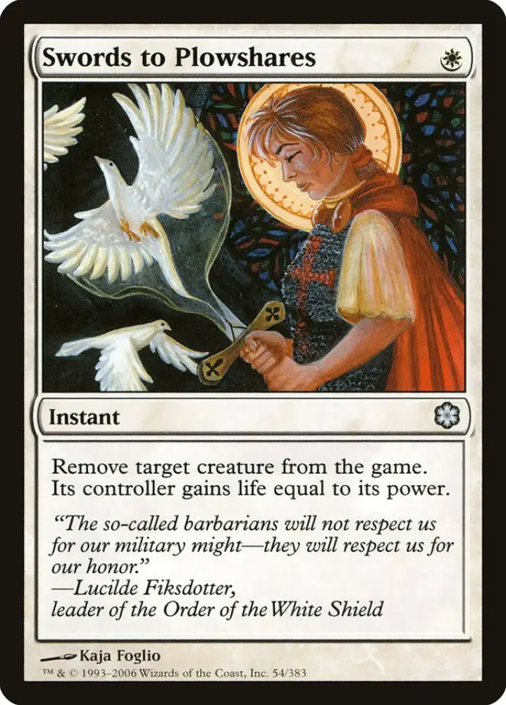 Swords to Plowshares [Coldsnap Theme Decks] - MTG Single