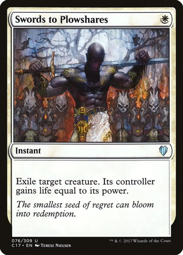 Swords to Plowshares [Commander 2017] - MTG Single