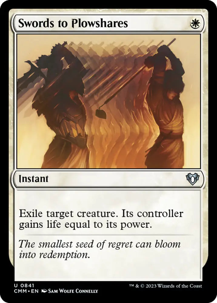 Swords to Plowshares [Commander Masters] - MTG Single
