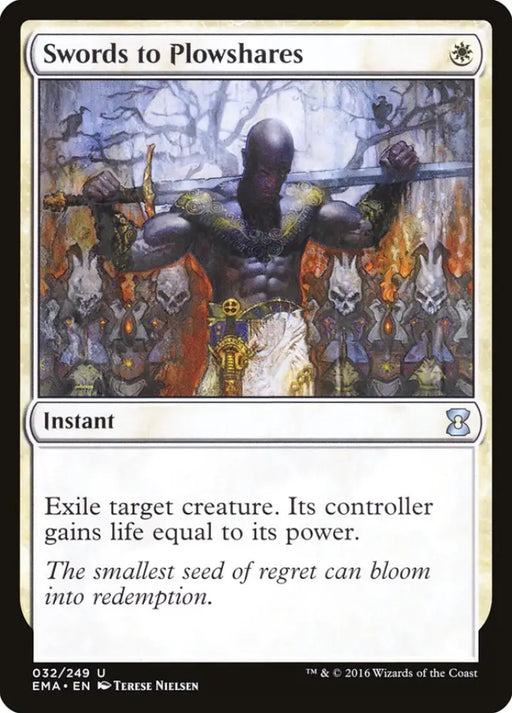 Swords to Plowshares [Eternal Masters] - MTG Single