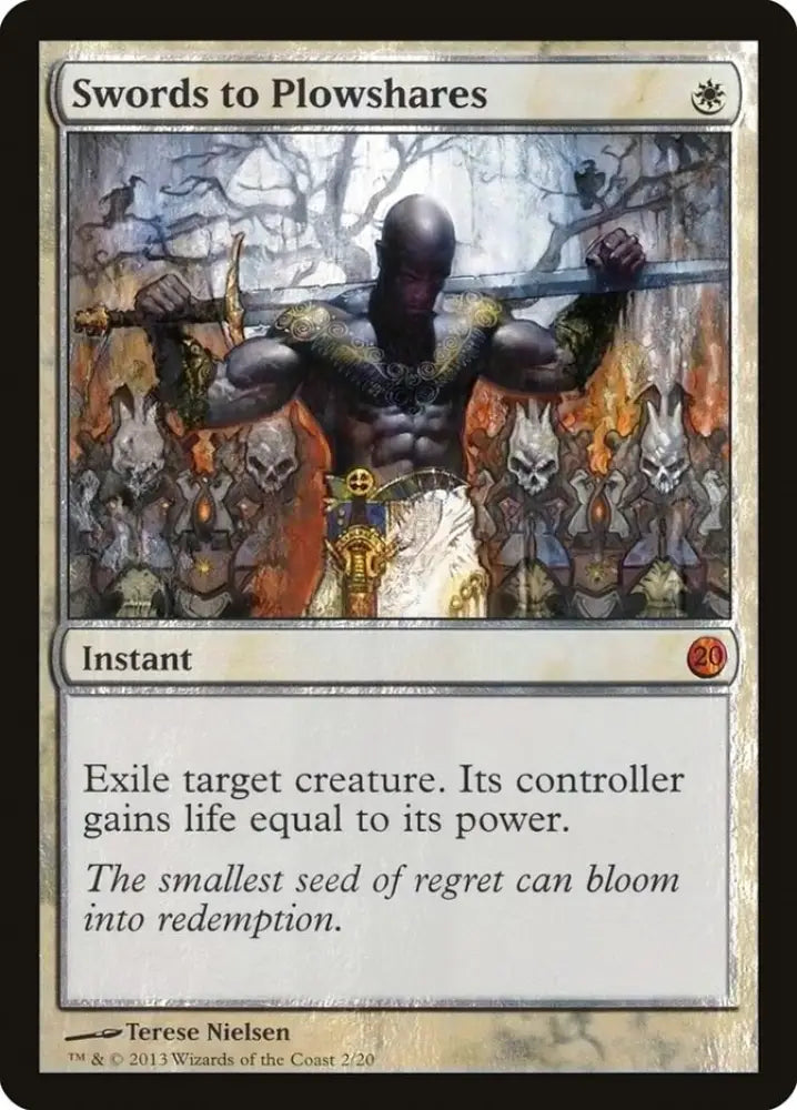 Swords to Plowshares [From the Vault: Twenty] - MTG Single