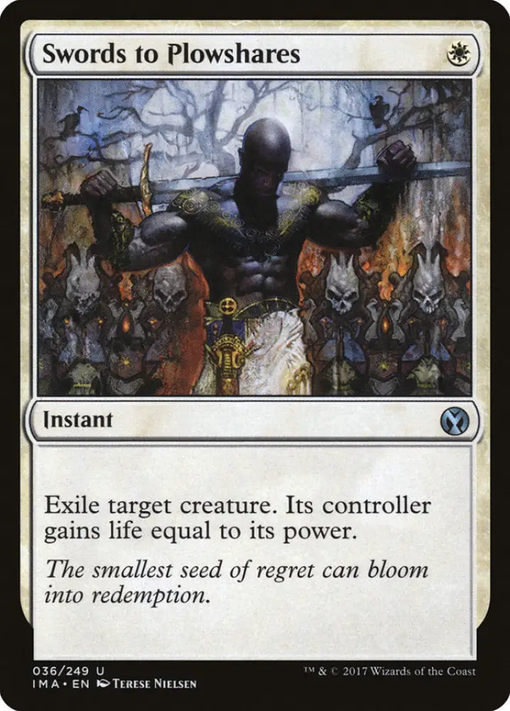 Swords to Plowshares [Iconic Masters] - MTG Single