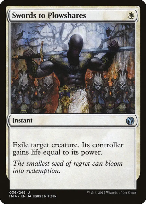 Swords to Plowshares [Iconic Masters] - MTG Single