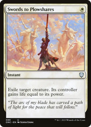 Swords to Plowshares [Phyrexia: All Will Be One Commander] - MTG Single