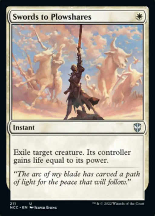 Swords to Plowshares [Streets of New Capenna Commander] - MTG Single