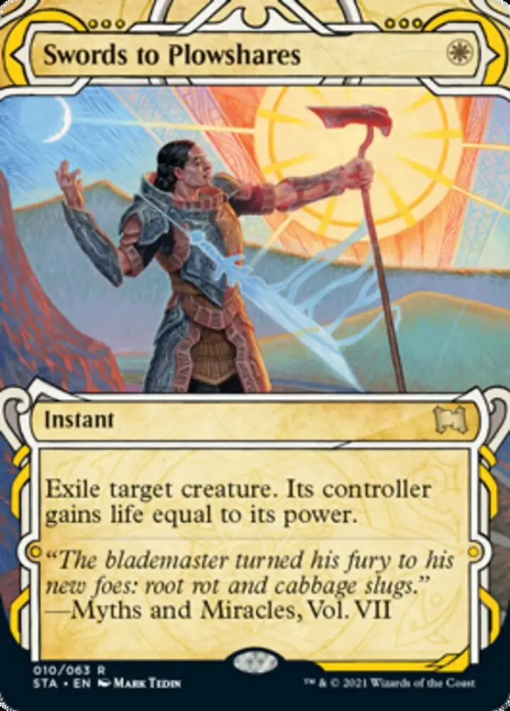 Swords to Plowshares [Strixhaven: School of Mages Mystical Archive] - MTG Single