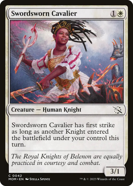 Swordsworn Cavalier [March of the Machine] - MTG Single
