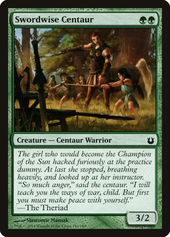 Swordwise Centaur [Born of the Gods] - MTG Single