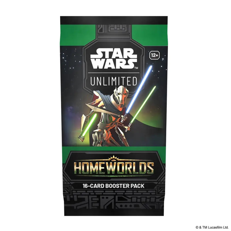 SWU Homeworlds Booster Pack (EN) (2026-10-02) - Star Wars: Unlimited Sealed