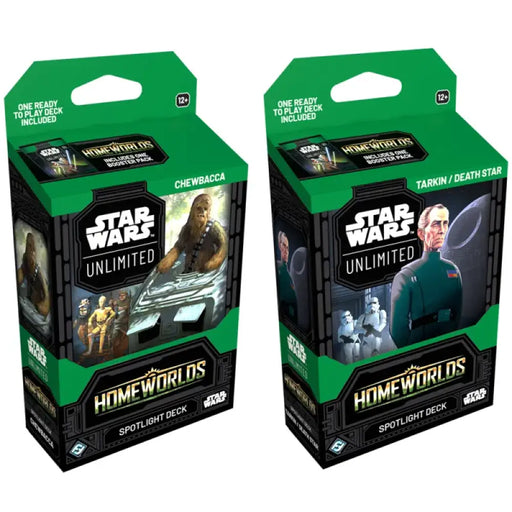 SWU Homeworlds Spotlight Deck Set of 2 (EN) (2026-10-02) - Star Wars: Unlimited Sealed