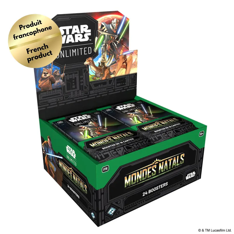 SWU Mondes Natals Booster Display (FR) (2026-10-02) - Star Wars: Unlimited Sealed