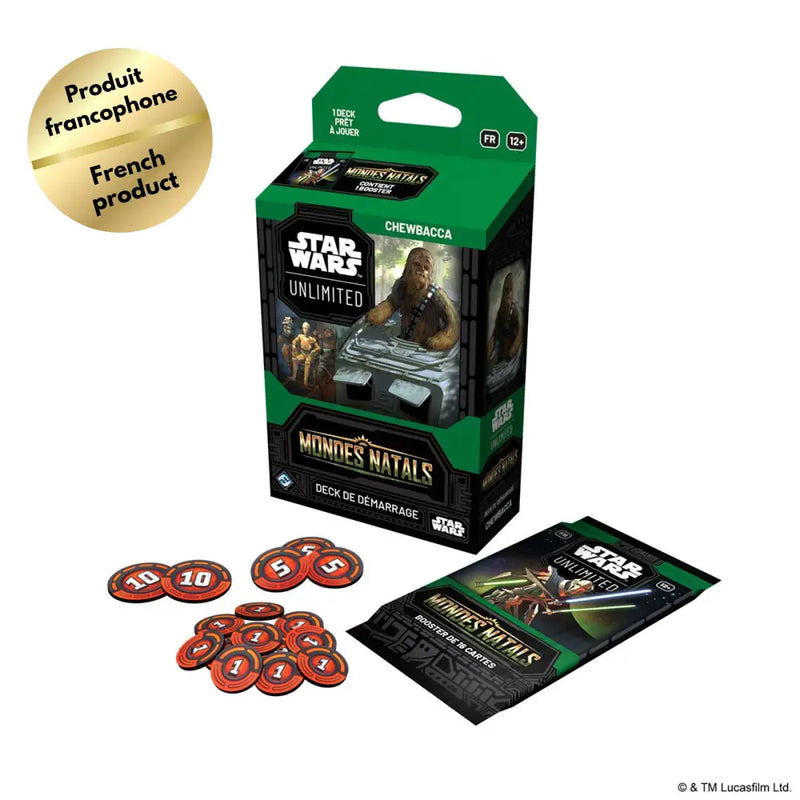 SWU Mondes Natals Spotlight Deck Chewbacca (FR) (2026-10-02) - Star Wars: Unlimited Sealed