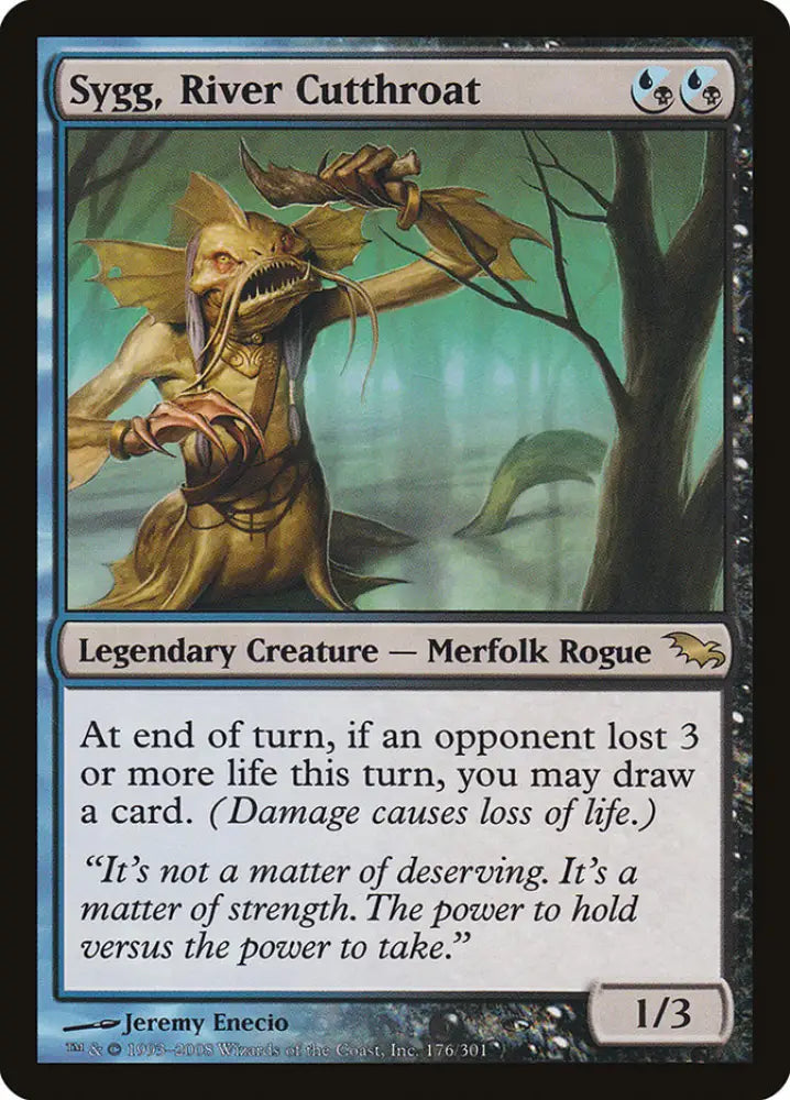 Sygg River Cutthroat [Shadowmoor] - MTG Single