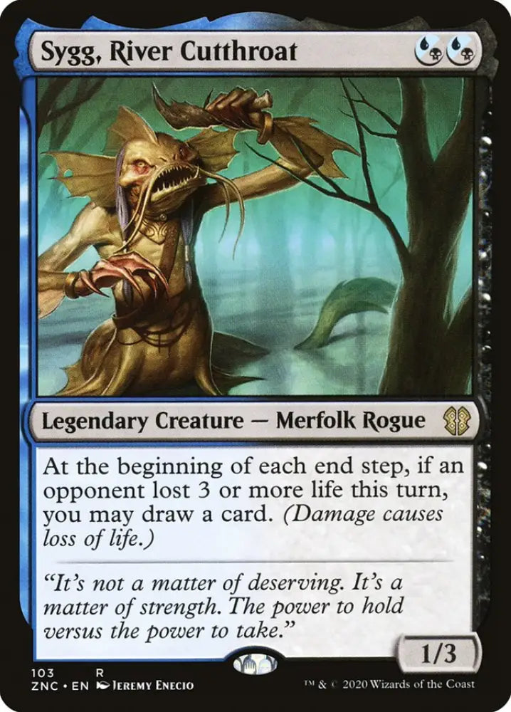 Sygg River Cutthroat [Zendikar Rising Commander] - MTG Single