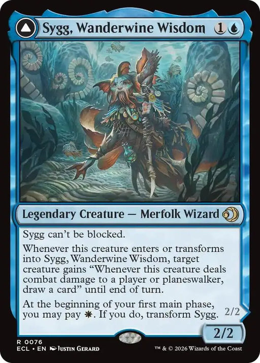 Sygg, Wanderwine Wisdom (76) [Lorwyn Eclipsed]