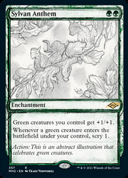 Sylvan Anthem (Sketch) [Modern Horizons 2] - MTG Single