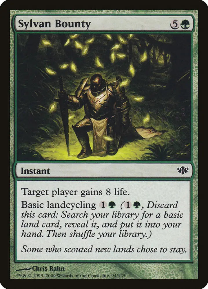 Sylvan Bounty [Conflux] - MTG Single