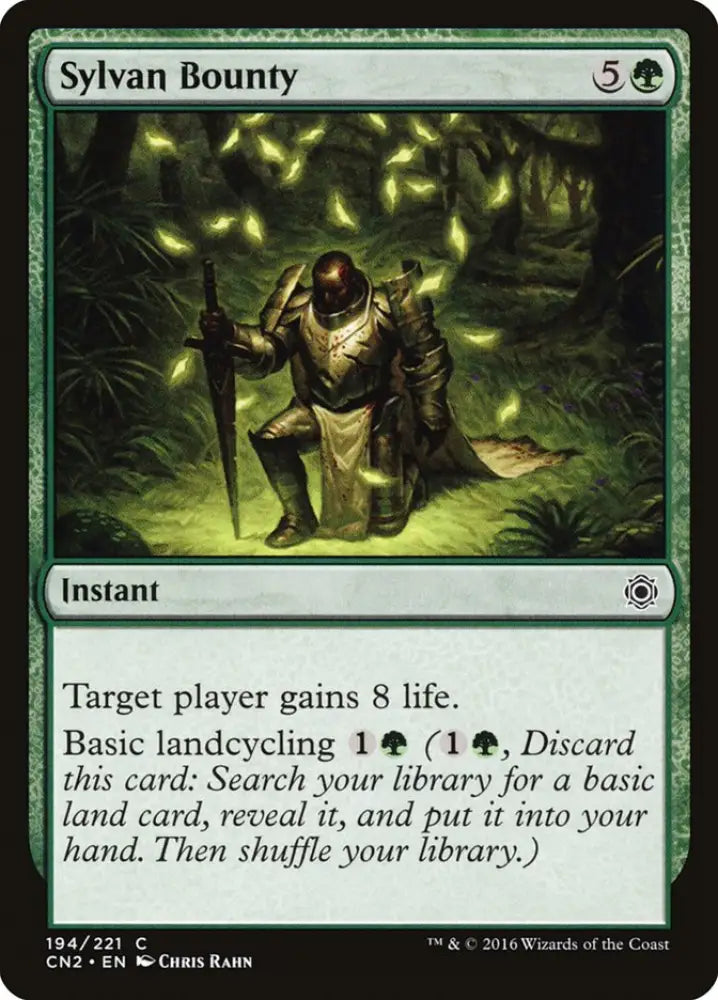 Sylvan Bounty [Conspiracy: Take the Crown] - MTG Single