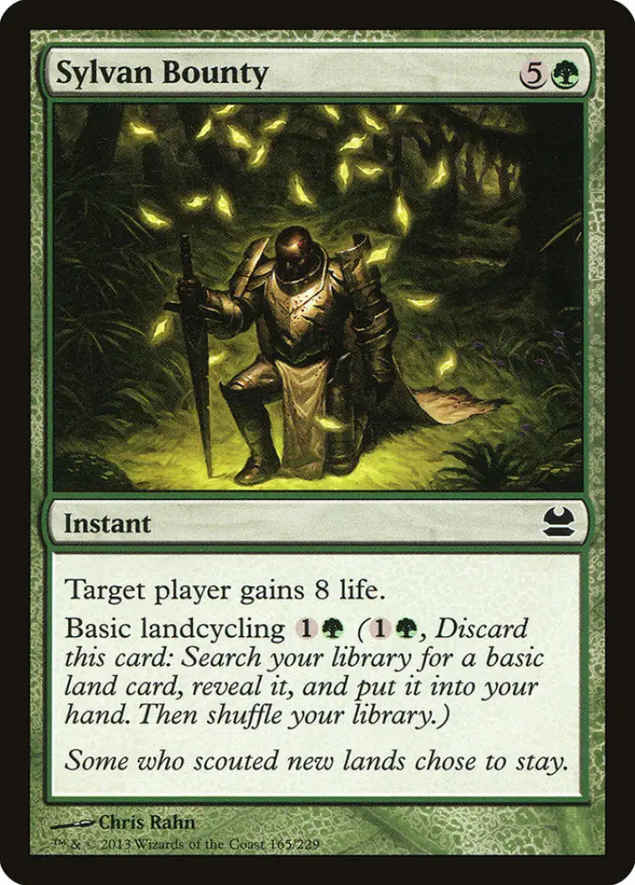 Sylvan Bounty [Modern Masters] - MTG Single