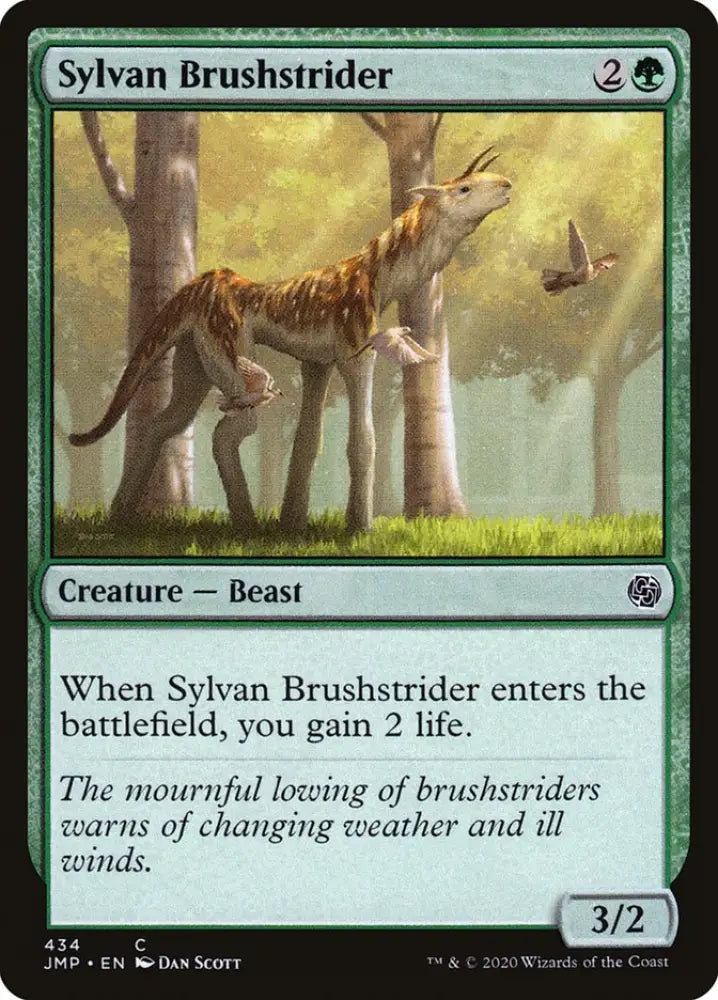 Sylvan Brushstrider [Jumpstart] - MTG Single