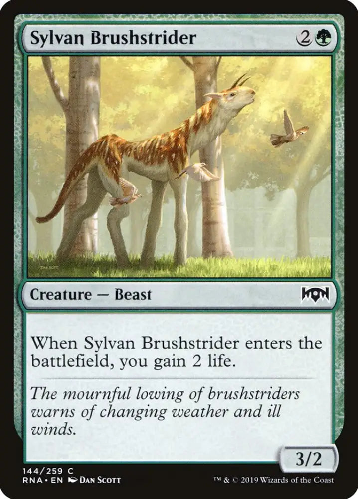 Sylvan Brushstrider [Ravnica Allegiance] - MTG Single