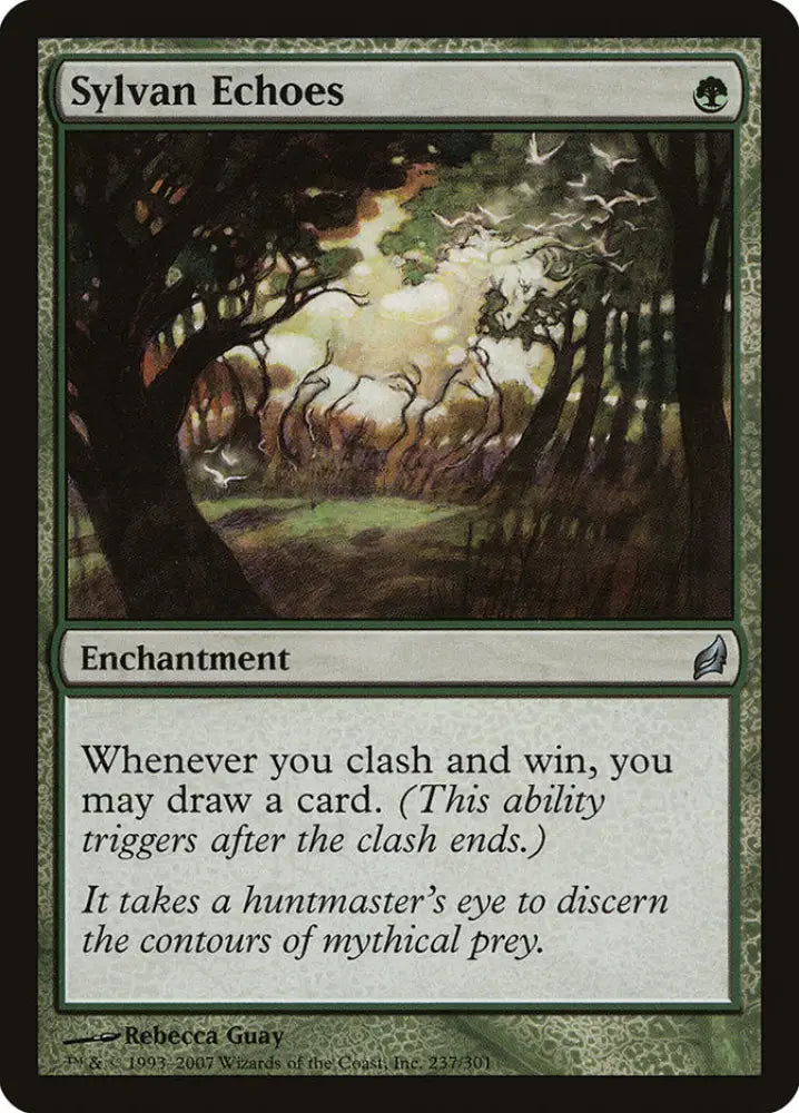 Sylvan Echoes [Lorwyn] - MTG Single