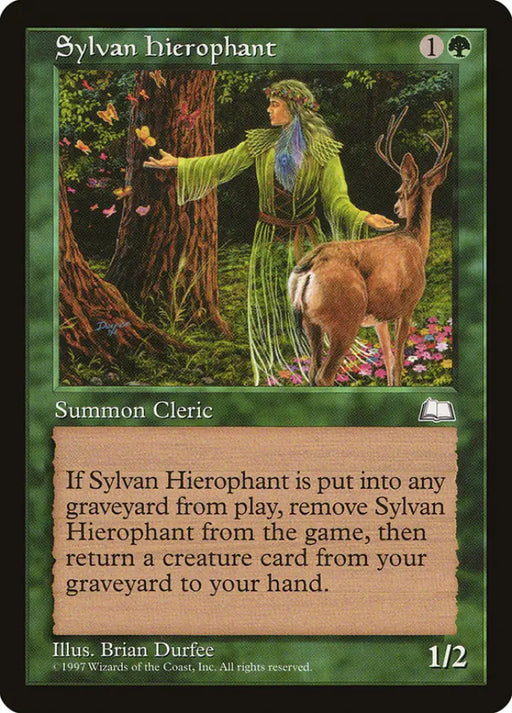 Sylvan Hierophant [Weatherlight] - MTG Single