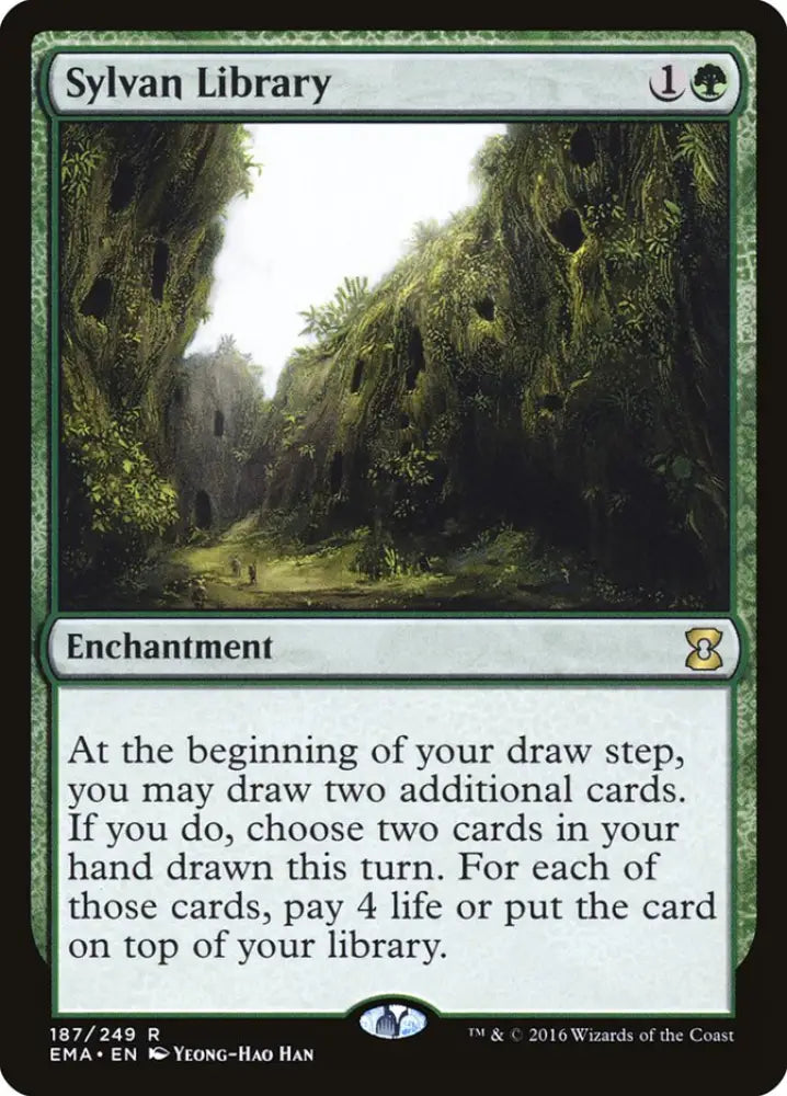 Sylvan Library [Eternal Masters] - MTG Single