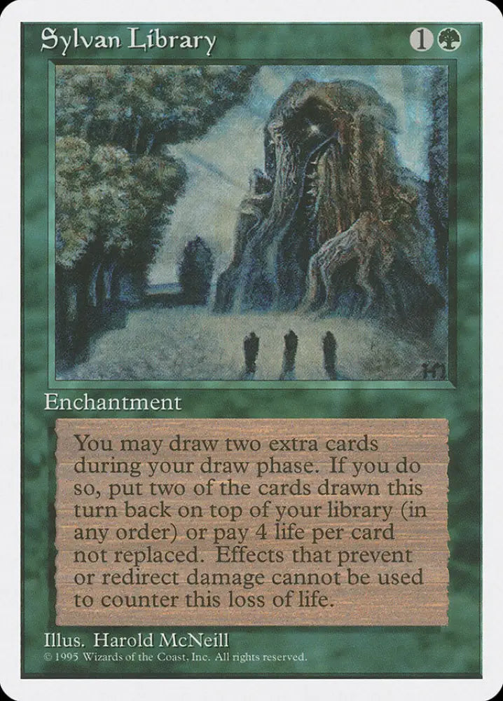 Sylvan Library [Fourth Edition] - MTG Single