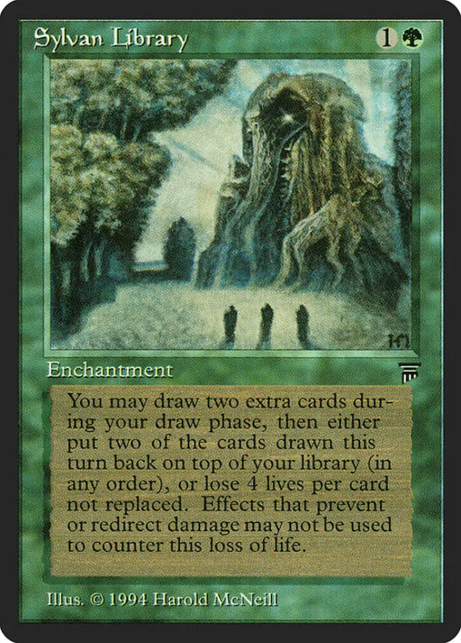Sylvan Library [Legends] - MTG Single