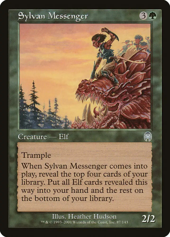 Sylvan Messenger [Apocalypse] - MTG Single