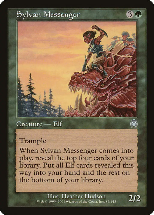 Sylvan Messenger [Apocalypse] - MTG Single