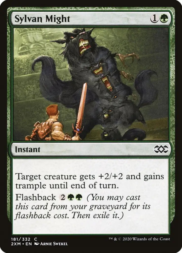 Sylvan Might [Double Masters] - MTG Single